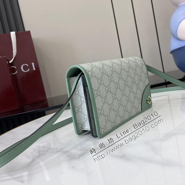 Gucci專櫃古馳最新款Emblem系列肩背包女士斜挎小包 jh2763型號：820688